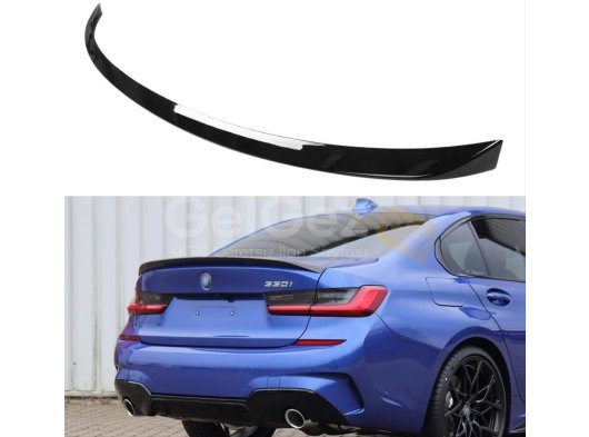3 SERISI (G20) KALIN TIP SPOILER - PIANO BLACK (PARLAK SIYAH)