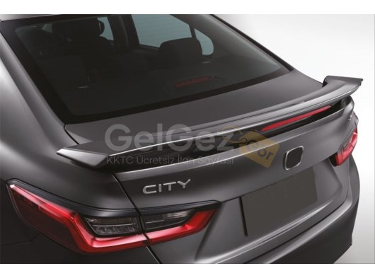 CITY 2020+ IÇIN UYUMLU SPOILER - PIANO BLACK (PARLAK SIYAH)