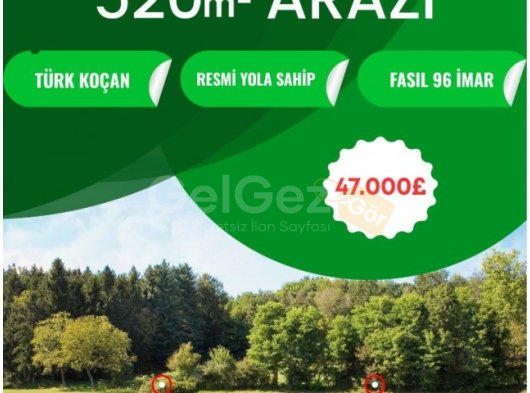 DOĞANCI LEFKE'DE SATILIK ARSA