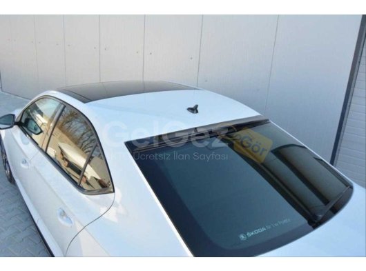 SUPER B 2015-2023 IÇIN UYUMLU CAM ÜSTÜ SPOILER - PIANO BLACK (PARLAK SIYAH)