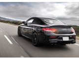 W205 COUPE IÇIN C43 DIFUZOR & EGZOZ SETI (SIYAH EGZOZ ILE)