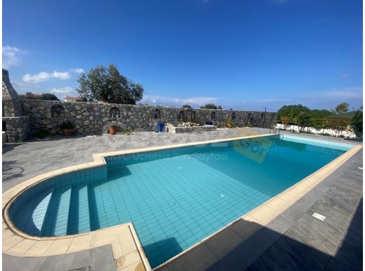 IMMACULATE 4 BEDROOM BUNGALOW WITH POOL & LOVELY GARDENS IN KARSIYAKA, KYRENIA