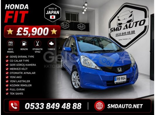 HONDA FIT 2012 MODEL OTOMATIK TEK SAHIS