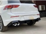 GOLF 8 IÇIN UYUMLU R DIFUZOR (PIANO BLACK) - 4 EGZOZ (Life,Style,Impression Paket için)