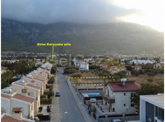 Girne Lapta Villalar Bölgesi Satılık Herşeyi Hazır Arsa