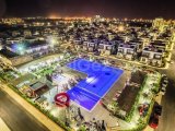 İskele, Long Beach. "Royal sun Residence" River apt. Full furniture. KOÇAN is ready. Pools. Gyms. Restaurants. Market.