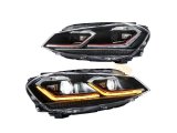 GOLF 7 MK7 2012-2018 IÇIN UYUMLU J LED FAR GTI KIRMIZI