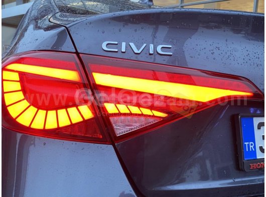 CIVIC FE1 2022+ UYUMLU DRAGON LED STOP - KIRMIZI