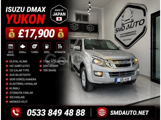 ISUZU DMAX YUKON OTOMATIK TEK SAHIS
