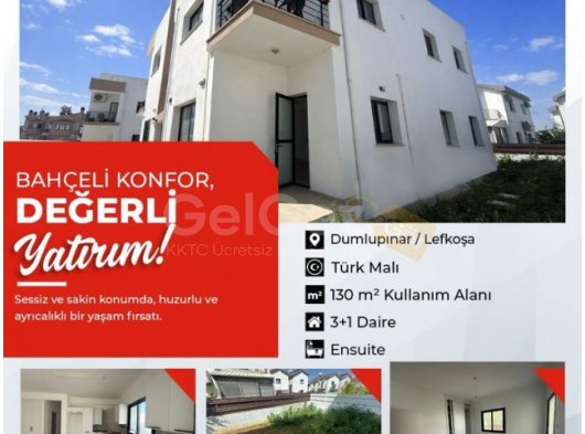 Lefkoşa-Dumlupınar’da Ebeveyn Odası Ensuit Zemin Kat Daire‼️‼️