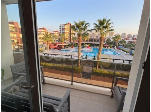 İskele Royal Sun sitesinde satılık, eşyalı stüdyo daire