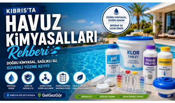 Kıbrıs'ta Havuz Kimyasalları Rehberi