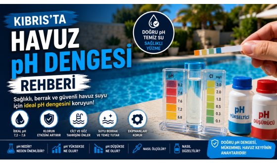 Kıbrıs'ta Havuz pH Dengesi Rehberi