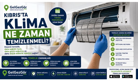 Kıbrıs'ta Klima Ne Zaman Temizlenmeli?