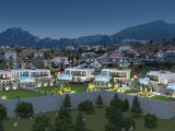 Girne Arapköy Proje Aşamasında Ultra Lüks Panaromik Manzaralı 6+1 Villalar