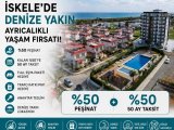 İskele Bölgesinde Ful Eşyalı Anahtar Teslim P Peşinat İle 50 Ay Faizsiz Vadeli Daireler