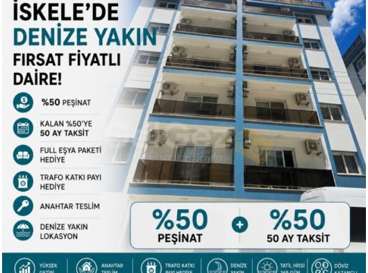 İskele Longbeach Bölgesinde Anahtar Teslim Ful Eşyalı Daireler