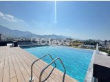Satılık 2+1 Lüks daire, Premium Rezidans, ortak yüzme havuzu. Dogankoy, Girne. Türk koçan