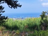 Girne Karmi'de Dağ ve Doğa Manzaralı İmarlı Arsa Satılık!