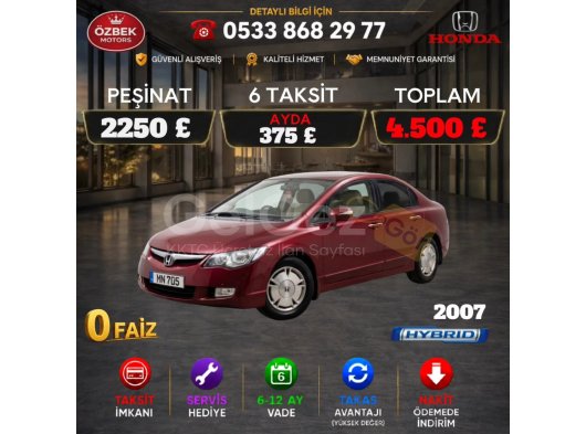 2007 Hybrid Honda Civic