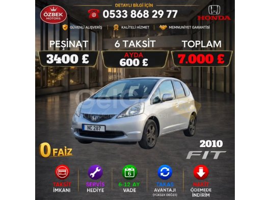 2010 Model Honda FİT