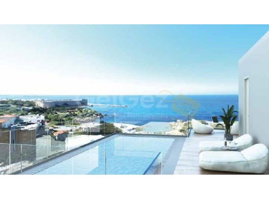 Girne Merkez'de Proje Aşamasında 3+1 Penthouse Daire