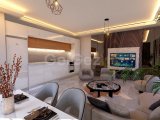 Girne Lapta'da Proje Aşamasındaki Eşyalı Daire! Bahçe ve Havuz Keyfi Sizi Bekliyor!