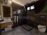 Girne Lapta'da Proje Aşamasındaki Eşyalı Daire! Bahçe ve Havuz Keyfi Sizi Bekliyor!