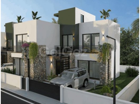 Girne Alsancak'ta Proje Aşamasındaki 4+1 Lüks Villa - Hemen Alın, Hayalinizdeki Evi Yaratın!