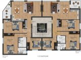 Girne Merkez'de Eşyasız 3+1 Daire - 195.000 GBP