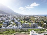 Girne Lapta'da Proje Aşamasında 4+1 Geniş Daire - Satılık