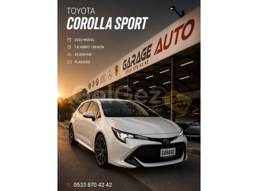 TOYOTA COROLLA SPORT
