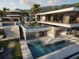 Girne Edremit'te Proje Aşamasındaki Yarı Eşyalı 3+1 Villa!