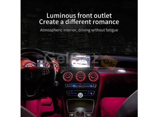 C Class W205 GLC X253 3 Renk Ön Havalandırma Seti