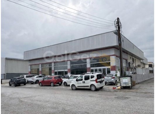 LEFKOŞA ORGANİZE SANAYİ BÖLGESİNDE 1893,92m2 ANTREPO İZİNLİ SATILIK İŞYERİ