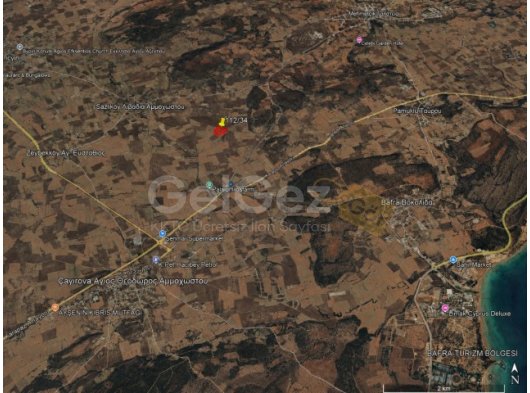SKELE SAZLIKÖY’de 7875,07 m2 RESMİ YOLU OLAN SATILIK ARAZİ