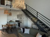 Girne Esentepe’de kiralık 1+1 loft lüks daire sunvalley sitesinde