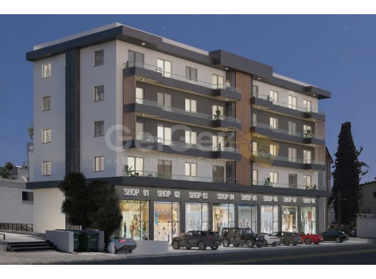 GİRNE MERKEZ'DE SATILIK TABELA DEĞERİ YÜKSEK SENDE KATLI TİCARİ DÜKKAN