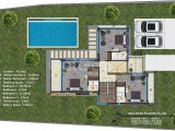 Ozanköy'de satılık lüks Türk tapulu villa