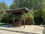 Ozanköy bölgesinde satılık özel havuzlu bungalow 2020 m2 arsa içinde