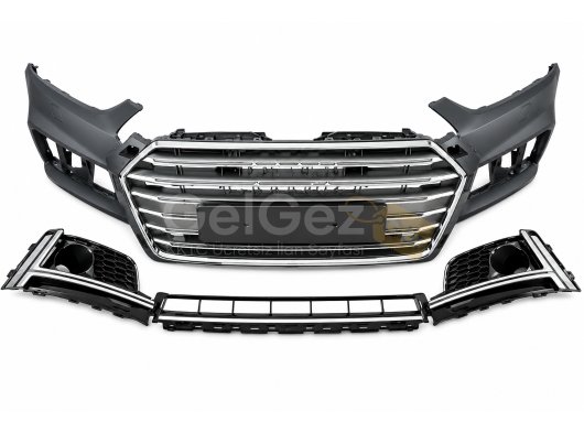 Audi A5 B9 2016-2019 S5 Ön Tampon Seti