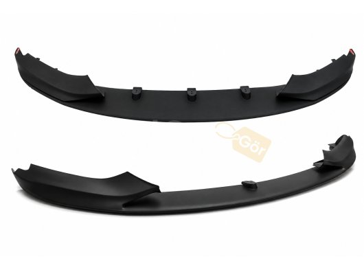 BMW F32 M Performance Ön Lip Mat Siyah