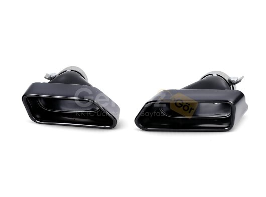 BMW F10 550 Egzoz Ucu Siyah İthal