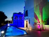 Girne Çatalköy'de Eşyalı 2+1 İkiz Villa Kiralık | Bahçe ve Havuz Keyfi