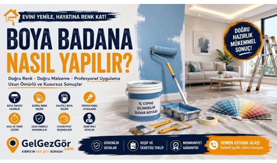 Boya Badana Nasıl Yapılır?