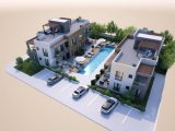 Girne/Alsancak satılık 2+1 ve 3+1 havuzlu sitede daireler