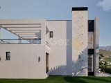 Girne/Arapköyde satılık 4+1 özel havuzlu villa