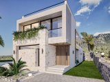 Girne/Arapköyde satılık 4+1 özel havuzlu villa