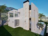 Girne/Arapköyde satılık 4+1 özel havuzlu villa