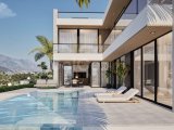 Girne/Arapköyde satılık 4+1 özel havuzlu villa